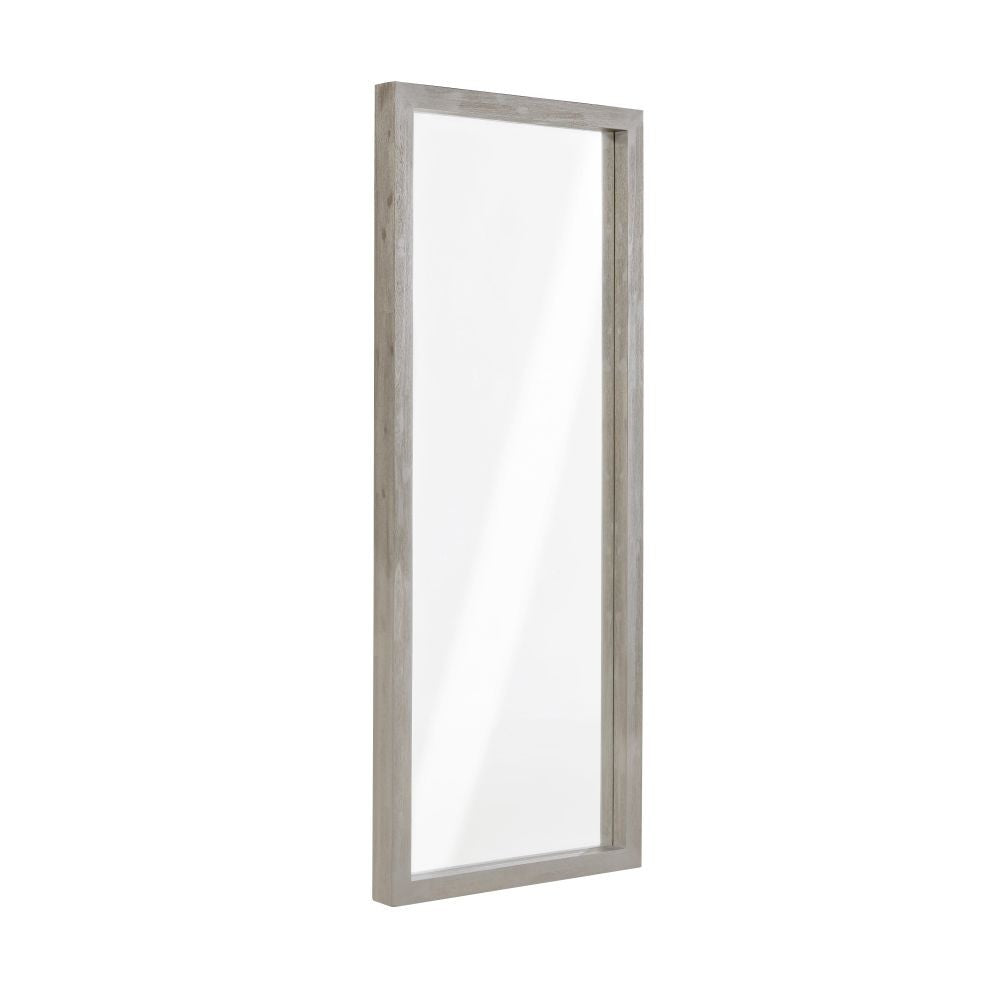 Large Wood Framed Floor Mirror for Living Room & Bedroom