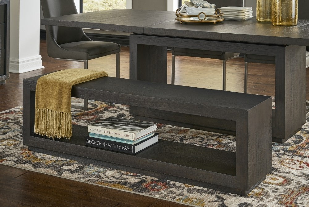 Contemporary Open-Frame Entryway & Dining Bench