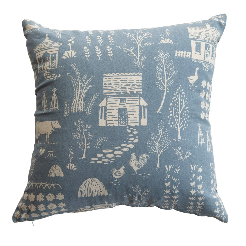 20" Square Cotton Pillow