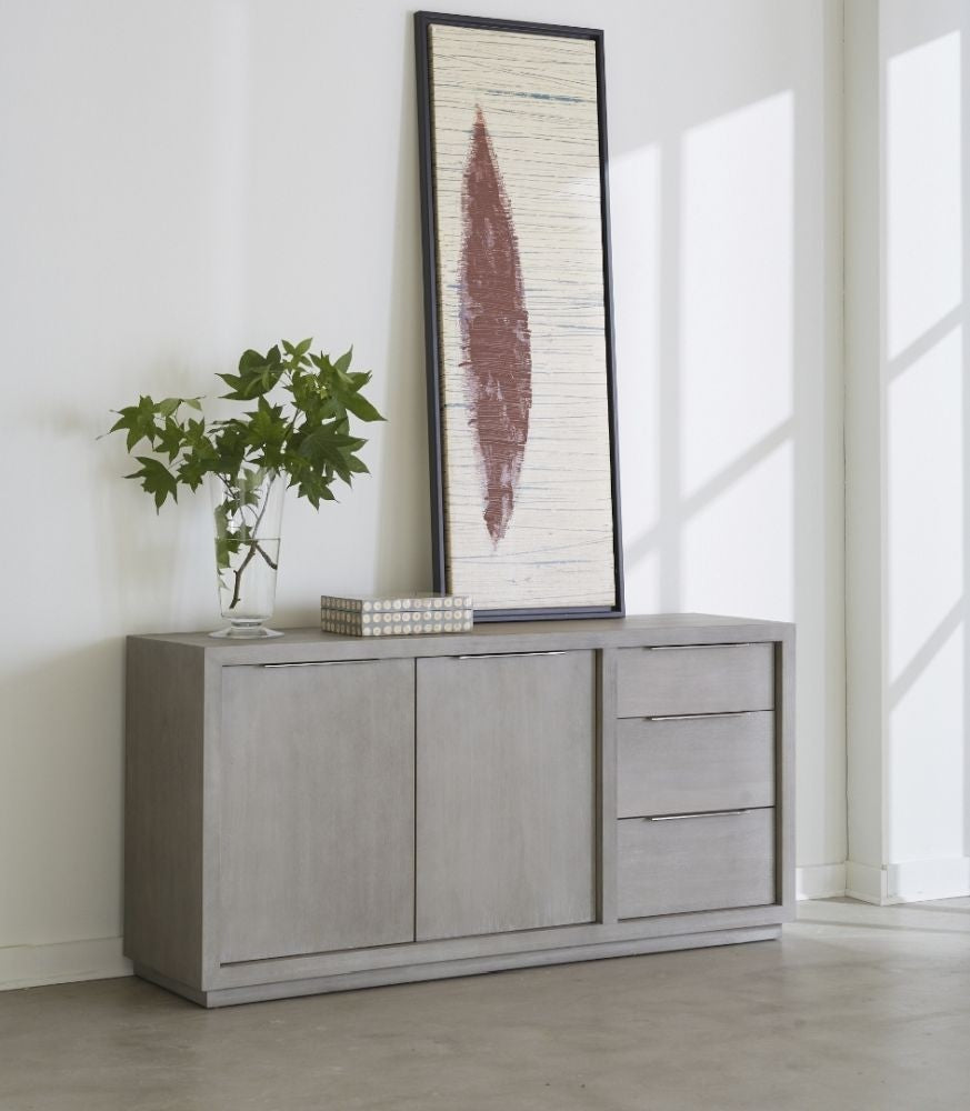 Modern Sideboard Buffet Cabinet with 2 Doors and 3 Drawers