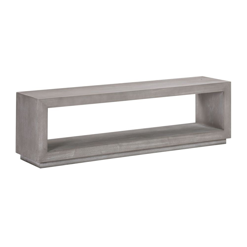 Contemporary Open-Frame Entryway & Dining Bench