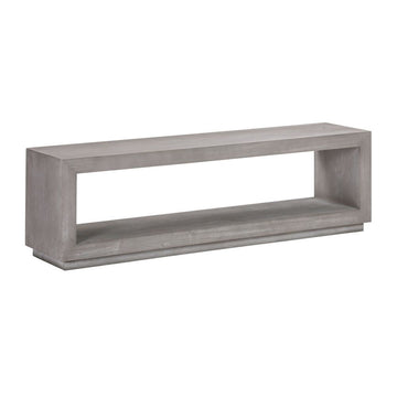 Contemporary Open-Frame Entryway & Dining Bench